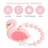 3 Baby Teething Toys,Food Grade Silicone Teether with One-piece Pacifier Clip Holder,Baby Gift,Highly Effective Pain