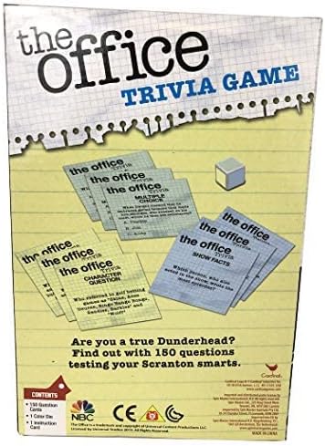 Cardinal The Office Trivia Game - For 2 or More Players Ages 16 and Up