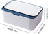 Vitamaze - amazing life Refillable Wet Wipes Dispenser for Babies & Adults - Moist Locking Container with One Hand