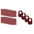 Comfy Cubs Mauve Washcloths and Mauve Muslin Bibs Bundled