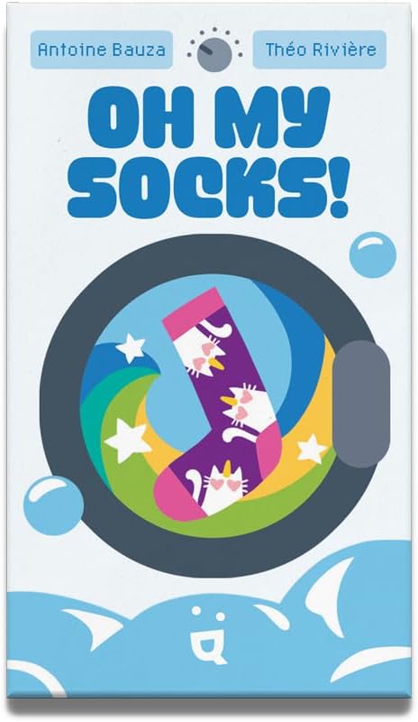 Helvetiq Oh, My Socks Card Game -Fast-Paced Sock Matching & Set Collection