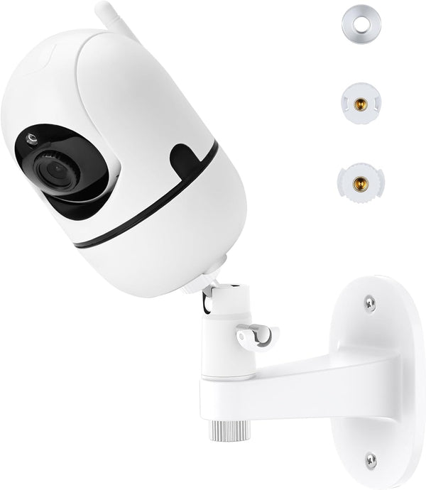 GAHOGA Adjustable Baby Monitor Wall Mount for HelloBaby HB6550/HB6560/HB6240/HB65/HB6148/HB6339 & ANMEATE SM935E, 360