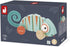 Janod - Tropik Pull-Along Chameleon, Wooden Early-Learning Toy, Educational Walking and Balancing Toy