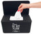 Moorfowl Baby Wipes Dispenser for Bathroom,Please DO NOT Flush Wipes Container Holder,