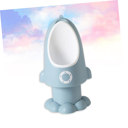 Cute Rocket Adjustable Urinal Potty for Boys - Easy Clean for Potty Training