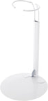 Plymor DSP-70W White Adjustable Doll Stand, Pack of 6, fits 12-17 inch Dolls, Waist 2.25-2.75 inches Wide