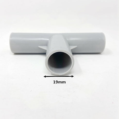 Baby Playpen Parts T-Shaped Joint - Replacement Connectors for Baby Play Yard (2 Pcs, Diameter 0.19mm)