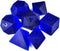 Blue Gemstone DND Dice Set, 7PCS Polyhedral Gem Stone Dice for Role Playing Game