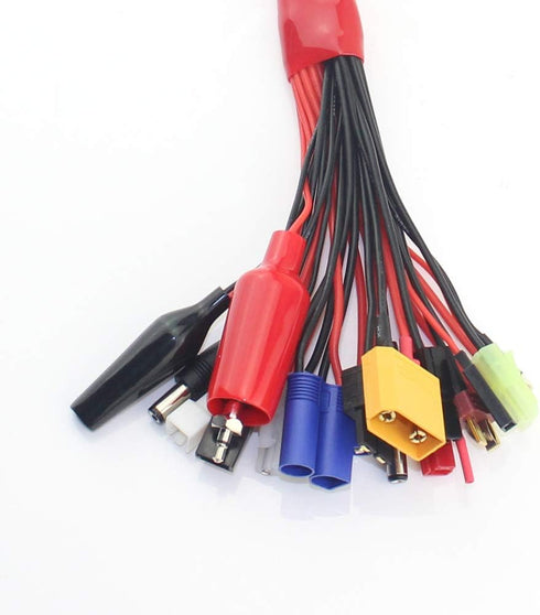 RC Convert Cable 19 in 1 Charger Splitter - Lipo Battery Adapter Octopus for Quadcopter Car
