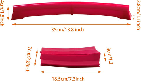 2 Pack Foldable Card Holders for Playing Cards, Curved Game Card Holder Rack for Kids Seniors, Bridge Canasta