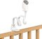 Dr.Care Baby Monitor Crib Mount, Compatible with SBM001/SBM002/SBM005, Adjustable Long Gooseneck Baby Camera