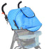 Baby Stroller Sun Shade Cover, Universal Canopy Awning for Pushchair, Baby Buggy with Pockets and Mesh Window (Blue)