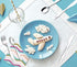 ANNOVA Children's Flatware Set, 6 Pieces Stainless Steel Cutlery/Silverware, 2 x Safe Forks, 2 x Dinner Knife, 2 x
