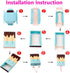 Adam Victor 3D Popsicle Box Design - Gift Boxes Funny Paper Candy Box for Party Decoration - 12 Pcs in Package, 2