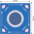 ishenkea Mat(33"X33")Neoprene Mahjong Learning Mahjong Mat for TableNon-Slip, Noise-Reducing Mahjong Table Mat