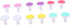 GEERYZHE 12 Trimmer PCS Baby Nail File Pads - Electric Nail Replacement Heads with Fine & Coarse Grits for Newborns