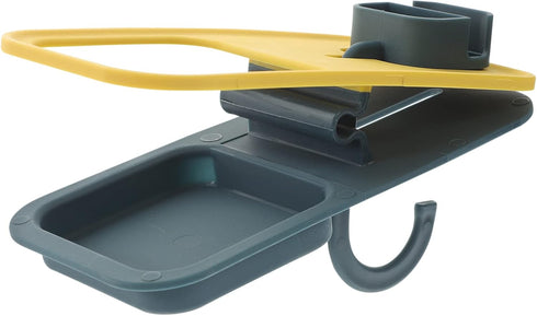 MAGICLULU Clip-On Desk Cup Holder Clamp Portable Plastic Table Side Drink Stand