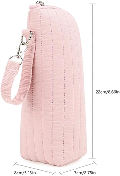 Crazyview Insulated Baby Bottle Bag for Stroller, Baby Bottle Insulation Bag Portable Insulated Bottles Cooler Warmer