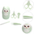 Set Anti-Pinch minkissy Baby Nail Clipper Safe Toddler Nail Scissors Portable Design for Newborn Care