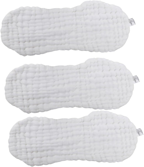 3pcs Reusable Newborn Diaper Mat Soft Muslin Cotton Blanket Diaper Pad Cushion