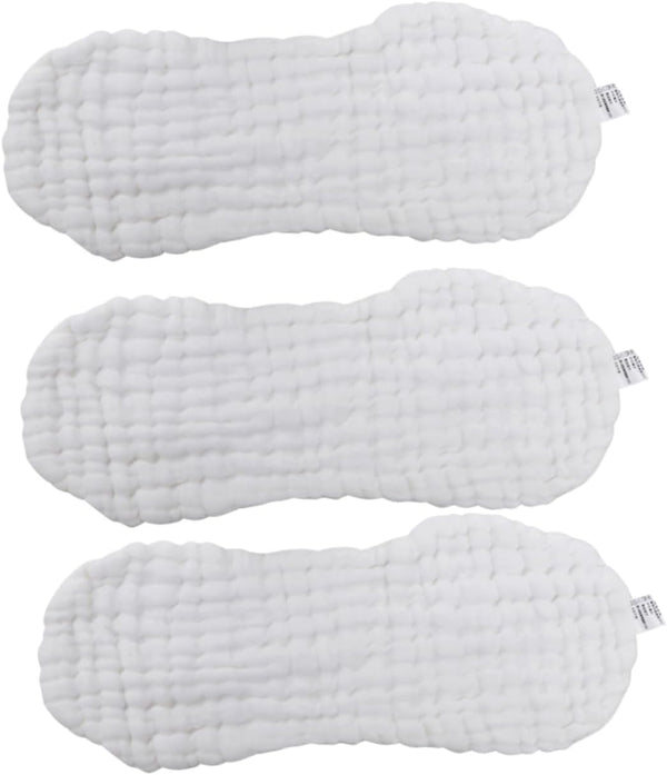 3pcs Reusable Newborn Diaper Mat Soft Muslin Cotton Blanket Diaper Pad Cushion