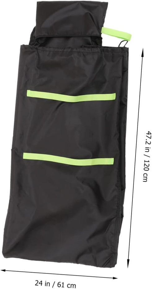 Double Stroller Bag for Airplane Travel Large Capacity Stroller Storage Bag with Shoulder Straps Sturdy Fabric for Easy