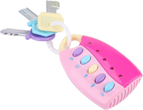 VBESTLIFE Funky Toy Keys - Smart Key Remote Car Control Musical Pretend Play for Toddlers