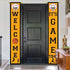 Basketball Party Supplies Hanging Sign - Sport Birthday Decorations Indoor Outdoor Welcome Banner