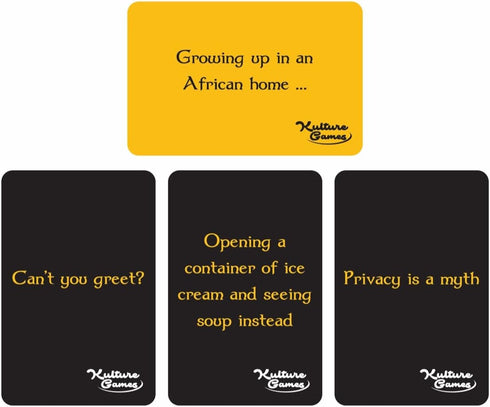 Kulture Games You Know You are African When Humorous African Meme Game | Family Gatherings - A Fun Party Card Game |