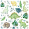 Changing Pad Cover - Baby Dinosaur