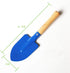 NUA Set 3 3 Garden Tool Pieces of Mini Metal rake Shovel TRO Knife Beach Sandbox (Suitable for Children Over Years Old)