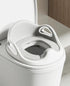 Potty Training Toilet Seat, Toddler Toilet Seat Attachment with Safety Handles, Detachable Soft Cushion, Anti-Slip
