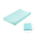 ORFOFE Breathable Baby Changing Pad Cover Mint Green Soft Massage Table Changing Mat Detachable Design for Infants