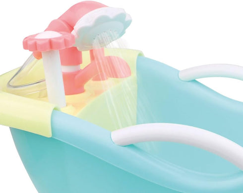 Set 16" 2+ JC Toys - for Keeps Playtime! | Baby Doll Real Working Bath | Fits Dolls up to | Shower and Faucet Really