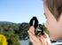Adventure Kidz Outdoor Exploration Kit, Yellow Backpack with Binoculars, Magnifying Glass, Lensatic Compass, and Fox