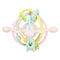 Baby Teething Toy for 3-12 Months, Silicone Rattle Sensory Teether Toy, BPA Free, Milk White Chew Toys for Teething