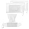 JIYIN Portable Wet Wipe Pouch Dispenser, 3 Pcs Clear Wipe Dispenser Reusable Refillable