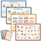 Babebay Disposable Placemats for Baby, 60 Pack Sticky Toddler Placemat for Restaurants,