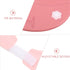 Vaguelly Baby Waterproof Ear Protection Hat Tpe Material Shampoo Cap Visor Toddler Bath Visor Hat Baby Hair Wash Shield