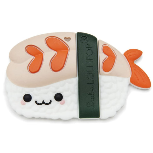Loulou Lollipop Silicone Teether - EBI Sushi for Teething Baby Boy and Girl