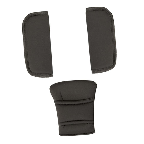 DYNWAVE Baby Stroller Shoulder Cover Seat Belt Protector with Crotch Pad, Universal Soft Seat Belt Cover for Kids, Car