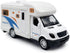 Metanyl 3 4 5 6 7 Motorhome Camper Trailer Towing Speed Boat Model Diecast Toys for Boys Pull Back RV Toy Vehicle