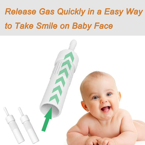 JAPARA Gas and Colic Reliever for Babies - Natural Solution for Baby Colic and Gas Relief, 10 Count
