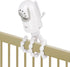 Tripod Baby Monitor Mount for Infant Optics DXR-8, Flexible Holder for Crib, No Tools or Wall Damage - White