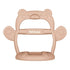 Baby Wrist Silicone Teether Soothing Pacifier for Infants 3+ Months - Pack of 1 Made in Korea Anti-Dropping (Bear-Cozy