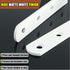 Anti Tip Furniture Anchors for Baby Pet Proofing, White Furniture Wall Anchor for Dresser Bookshelf Safety
