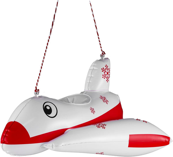 E-TING Santa Clothing Accessories Inflatable Aircraft Airplane Plane Ship Flying Boat for