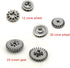 116 pcs Technical Gears Axle Pin Connectors, Wheels Connectors for Building Brick Accessories