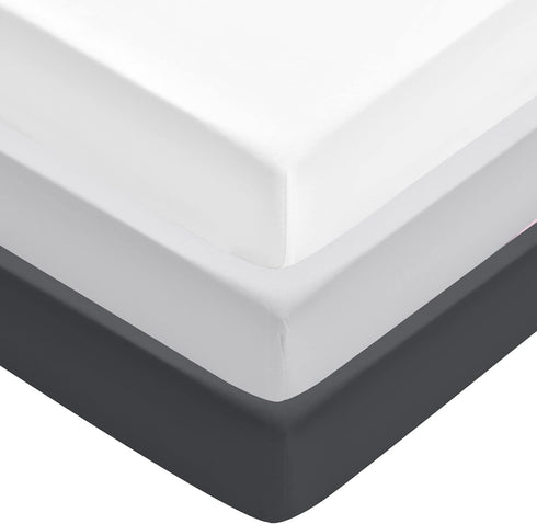 David's Kids 3 Pack Fitted Crib Sheets, Ultra Soft Comfy Breathable Baby
