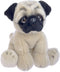 Ganz 12" Heritage Pug Stuffed Animal, Tan, 12 Inches